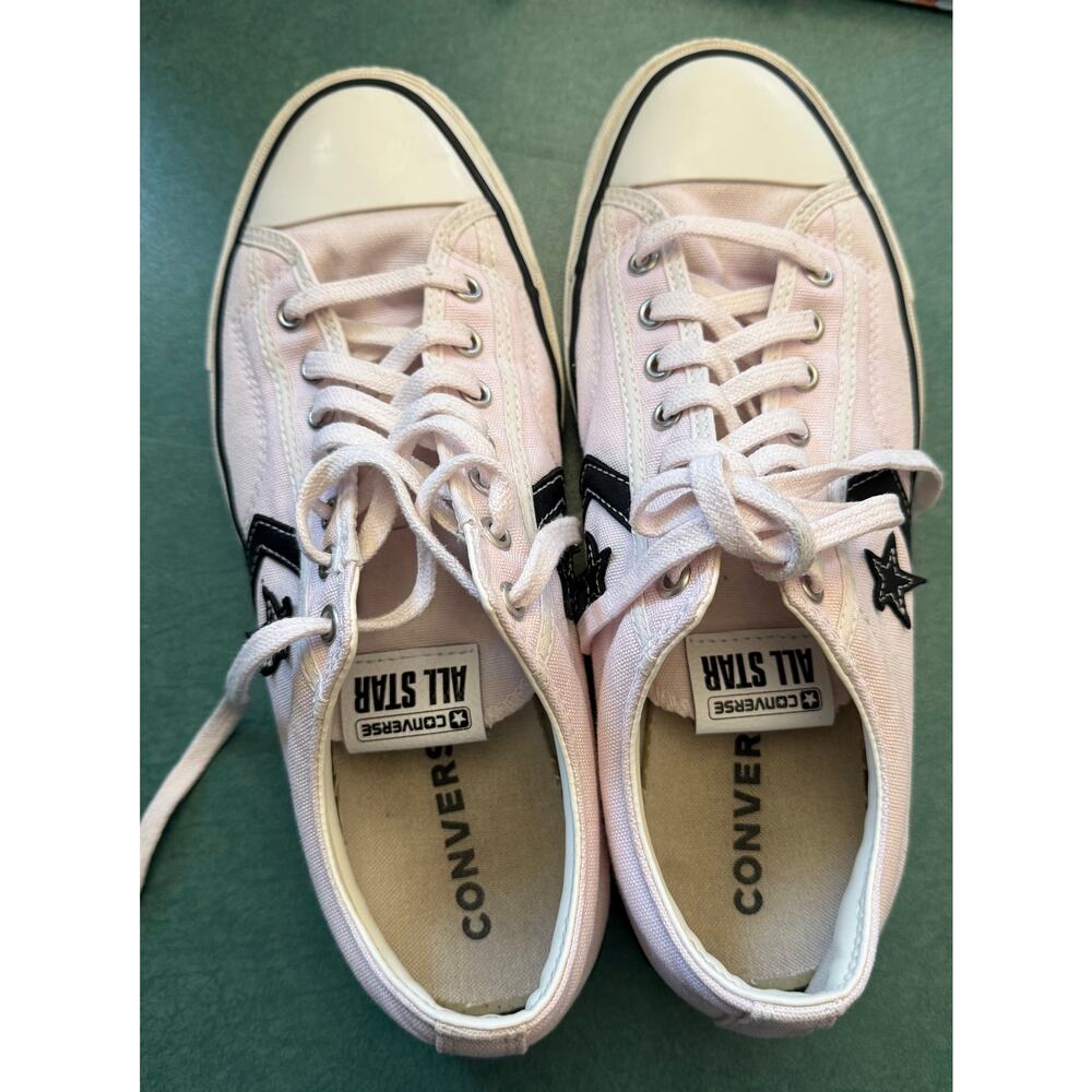 Converse Star Player 76 Low Top Sneakers -Light Pink / Black - Picture 2 of 12